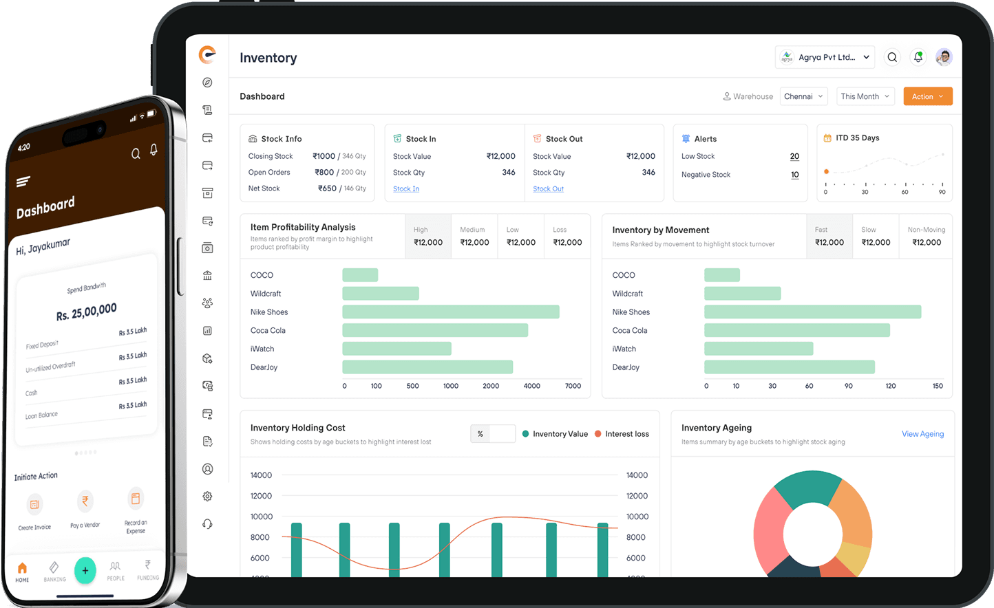 Effortless platform dashboard